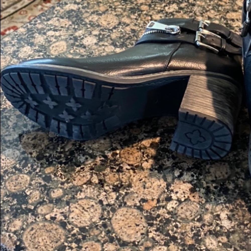 booties never worn. Poshmark  $6o.00.